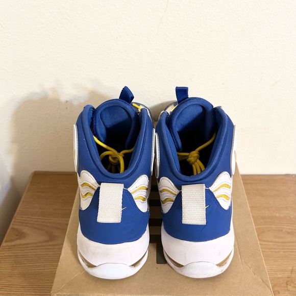 Nike Air Bakin Golden State Warriors Size 11 316383-402 2014 - Picture 6 of 10